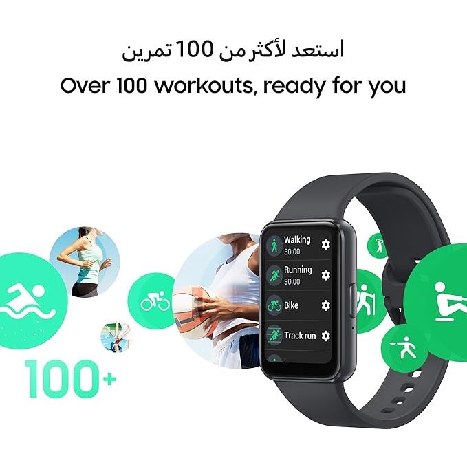 Samsung Galaxy Fit3 Light and Sleek Fitness Band - Gray - 3